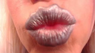 Silver Metallic Lip Gloss Petite Mercy (Femdom porn)-6