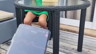 DreamLeen,YummyTwice - Public lovense control Teen get squirting orgasm outdoors-3