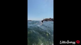 Little Berryy - Outdoor Public Sex On The Beach Ultra HD/4K - Public sex-3