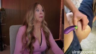  na live Bebahan Blonde Girl reacting to Wild porn clips in Live Stream Video Bebahan-3