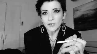Cleo Ceasar - Perverse Psychologist Gets Young Male to Jizz for her over an online cobsultation-1