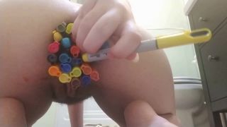 Analgirlforever - 20+ markers in my asshole Sex Clip Vide...-8