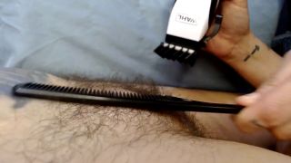 Abby Anna - Abby Trim and Shave Anna's Fluffy Bush-4