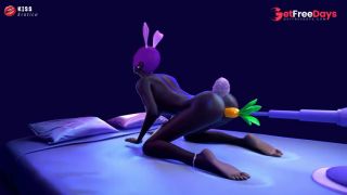 Zuri, the Sexy Bunny Girl, Squirts Hard in a Fantasy Carrot Machine Play-7