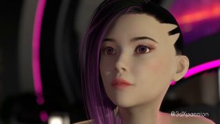 Big Ass Sexy beauty Lina is waiting for you in her private room in VR Neon dreams Nexus 3-2
