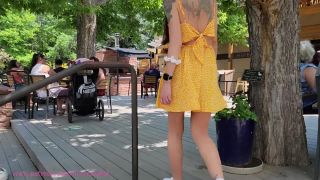 online xxx video 6 amateur sex xxx LilyMaeExhib – Fun at the Botanic Gardens, brunette on brunette girls porn-0