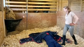 [K2S.CLUB] Madam M - Cropped Crushed Wrangled and Rolled trampled humiliated and discarded in extreme stable discipline - FullHD 1080P-0