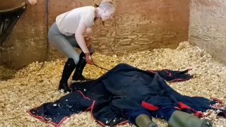 [K2S.CLUB] Madam M - Cropped Crushed Wrangled and Rolled trampled humiliated and discarded in extreme stable discipline - FullHD 1080P-5