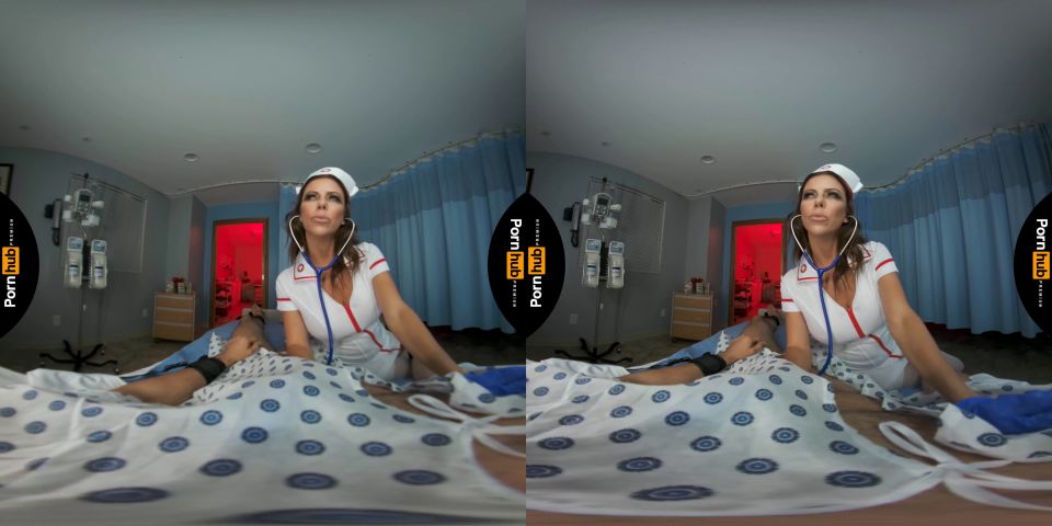 VR 180  Mysterious Nurse Alexis Fawx Helps Patient Settle Down