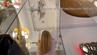 Hot super sexy Belgian girl in my bathroom prepares for sexy shooting-8