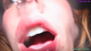 Blowjob porn Elle Marz Elle Marz – Wild Step Fantasy Blowjob For His Hard Cock-8