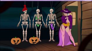 Female Orgasm The Secret Of The House 52 Masturbating A Hot Milf During The Halloween Party-9