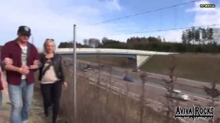 xxx video clip 18 nude hardcore sex AvivaRocks - SKANDALCLIP - Gefickt bei der Autobahn, avivarocks on amateur porn-1