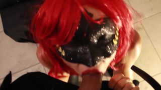 Secretcrush  On My Knees Giving Daddy A Sloppy Blowjob In My Latex Outfit 1080p-2