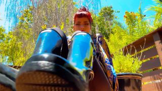 [K2S.CLUB] EnchantrixV - Sinking and Licking Mistress' Hunter Boots Clean - FullHD 1080P-0