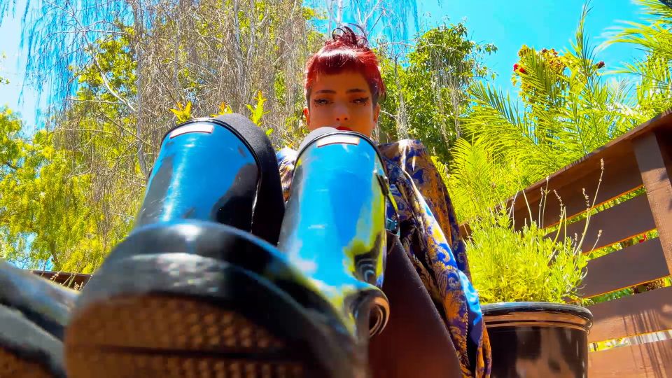 [K2S.CLUB] EnchantrixV - Sinking and Licking Mistress' Hunter Boots Clean - FullHD 1080P