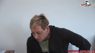 Skinny Short Haired German Milf With Mini Tits Fucks At Casting-1