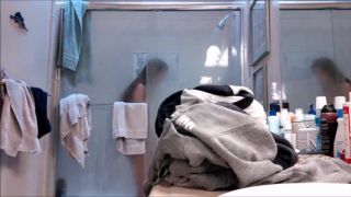 Nice brunete teen with hairy pussy taking a shower. hidden cam - amateur porn - amateur porn clothing fetish-7