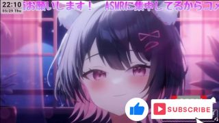 Ear Licking Ear licking ASMRShes deep in the sweetness of the ear licking .VtuberLewdtuber-0