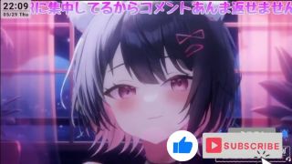 Ear Licking Ear licking ASMRShes deep in the sweetness of the ear licking .VtuberLewdtuber-3