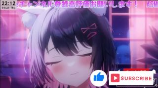 Ear Licking Ear licking ASMRShes deep in the sweetness of the ear licking .VtuberLewdtuber-5