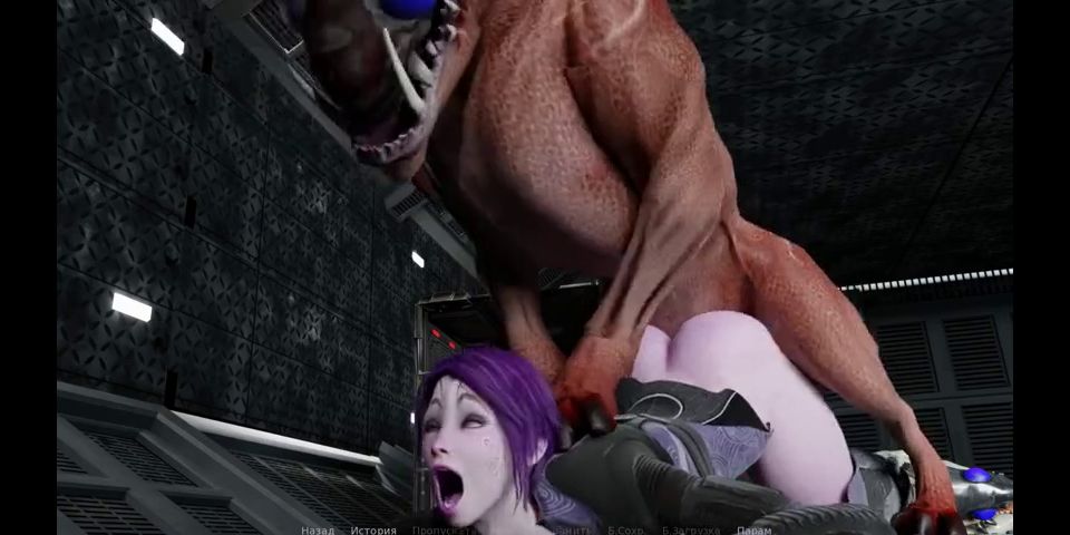Gangbang mutant suddenly fucked horny bitch doggy style