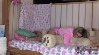 Diaperedonline2Red Red Masturbates in Crib Decked in Pink-8