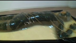 7177 Rubber Girl Vacuum Bed Breathing Control Breathing Exchange-2