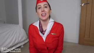 xxx video clip 46 Goddess Elouise - Air Hostess Mind Fuck on pov lycra fetish-1
