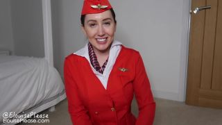 xxx video clip 46 Goddess Elouise - Air Hostess Mind Fuck on pov lycra fetish-2