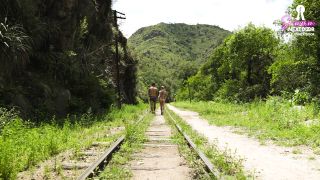 Outdoor Sex And Skinny Dipping After Hiking To The Waterfall  Sammmnexdoor Date Night 26 1080p-9