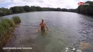 Unfassbar - ich - USER - FICK 3er mit Jenny & Stefan am öffentlichen Badesee 1080P - Amateur-1