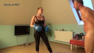 online clip 46 Lady Cruella – Rainy Day Human Punchbag - hard faceslap - femdom porn wwe femdom-3