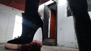 Femdom porn   Femdom  Latin Beauties in High Heels: KFAE Broken by Ama K-9