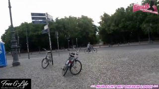 Rough Sex Real German couple sucks and fucks at Brandenburg Gate and Tiergarten-1