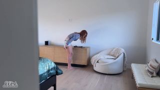 Big Booby Redhead Housesitter Breaks The Rules While My Mom Was Gone-1