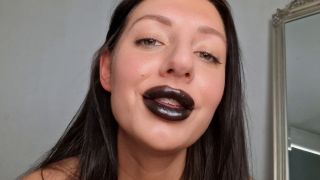 video 34 Tattooed Temptress – Red Lips Vs Black Lips | femdom pov | masturbation porn bizarre femdom-9
