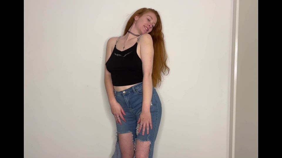 Phoenixxchelsea - Altchick Strips Off Ripped Jeans and Top - Phoenixxchelsea