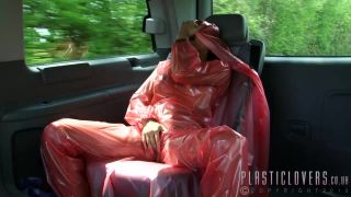 7179 Red Plastic Car Ride Part1 1280hd - Plasticlovers-6