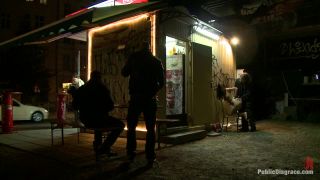 online porn clip 35 bdsm bondage sex Ride the Pony, female slave on public-6
