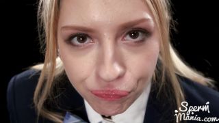 free xxx video 40 SpermMania presents Rebecca Volpetti in Rebecca Volpetti swallows tons of thick white cumshots on handjob porn i have a foot fetish-0