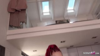 Pantera Roja - Slim Crazy Redhead Girl Pantera Roja Pickup And Fuck At Street Casting - Scout69 (FullHD 2021)-3