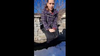 Masturbation Outside, Real Public Masturbation.-1