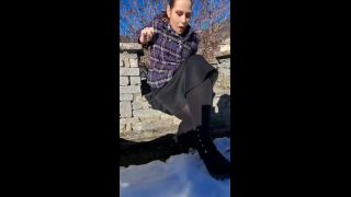 Masturbation Outside, Real Public Masturbation.-2