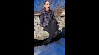 Masturbation Outside, Real Public Masturbation.-5