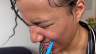 Colombian Big Ass – giantess destroys everything with her big mouth Femdom!-7