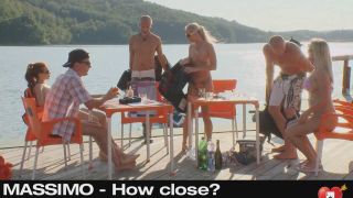 Fucking Gamble - Flavia, Geena Gain, Sunny Diamond: Love,Watercraft - Public-0