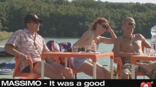 Fucking Gamble - Flavia, Geena Gain, Sunny Diamond: Love,Watercraft - Public-2
