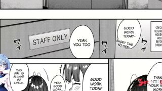 My favorite girls part-time job offers H services to regular customers. 4-3