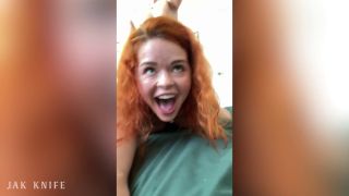   Sinatra Monroe - First Date Sends Sex Tapes To BF - Fetish  Swallow  Swallow-9